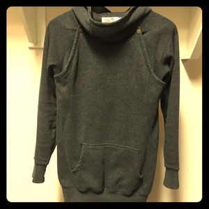 Latched Mama nursing sweatshirt w/fleece lining